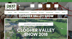 Desktop Screenshot of cloghervalleyshow.com